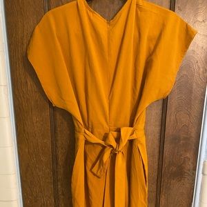 Marigold/Mustard/Yellow/Orange jumpsuit w pockets